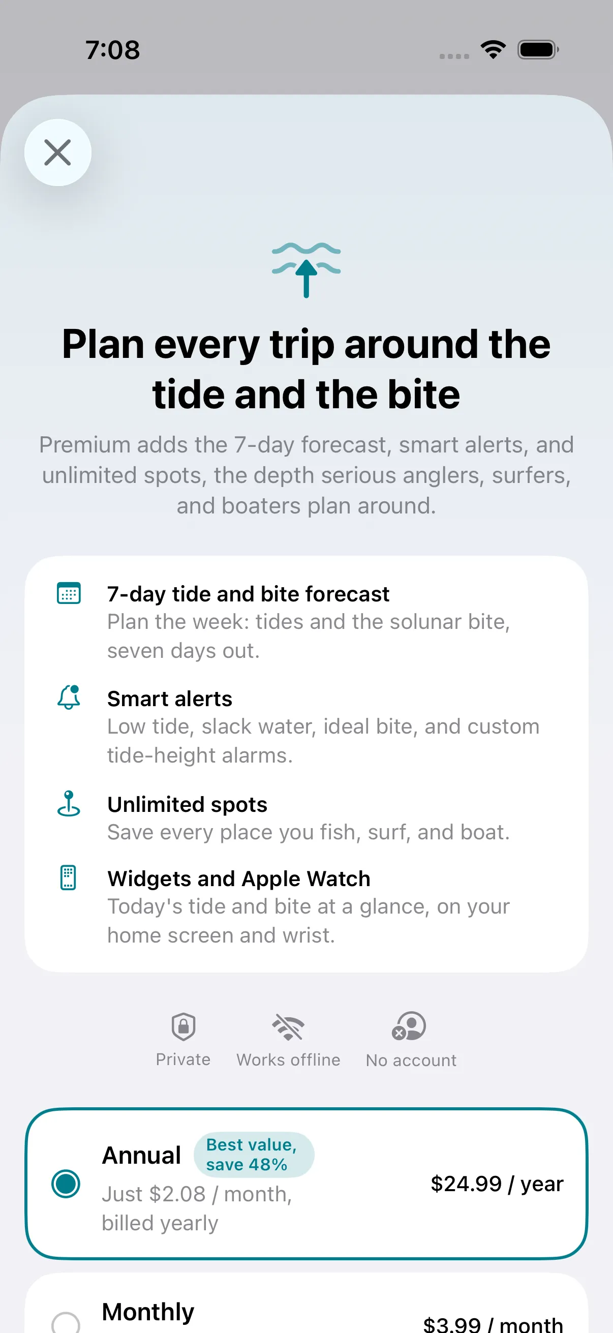 Premium when you want the depth